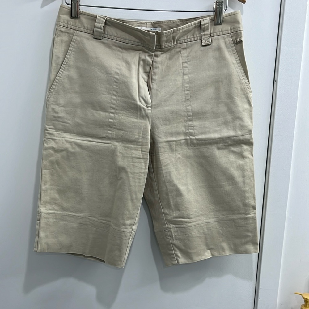 Barely worn size 10 khaki Lija golf shorts